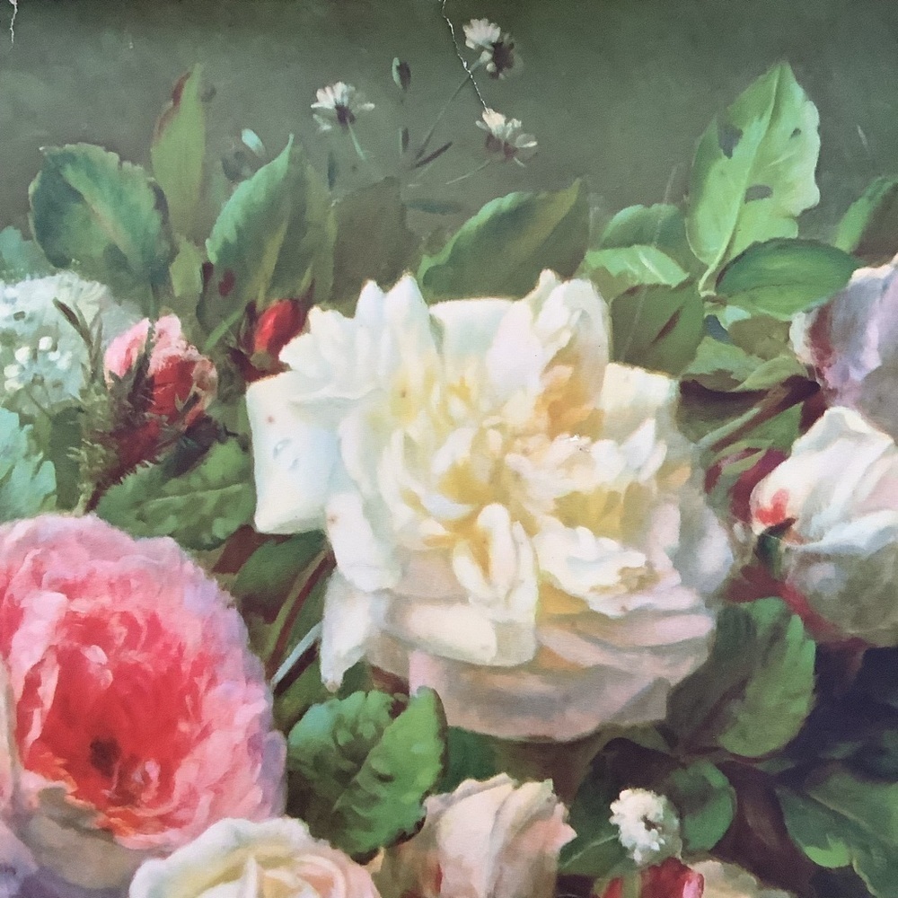 1930’s Fragrance In Bloom Jean Baptist Robie French Still Life Litho Print - Picture 5 of 12